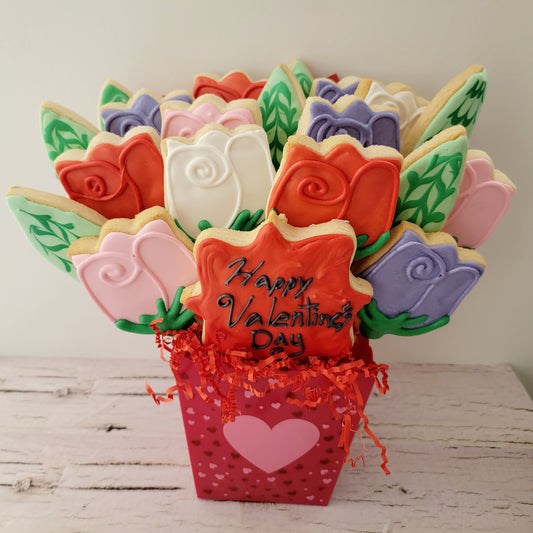 Delightful Rose Collection cookies from Extravagant Cookies | Unique treats from a premier cookie shop in Canada | Winnipeg's finest cookie destination | Indulge in exquisite flavors and elegant designs | Handcrafted cookies perfect for any occasion | Elevate your dessert experience with our artisanal creations | Roses-inspired cookies for a touch of sophistication | Taste the difference with our gourmet cookie selection | Canada's beloved cookie brand now in Winnipeg