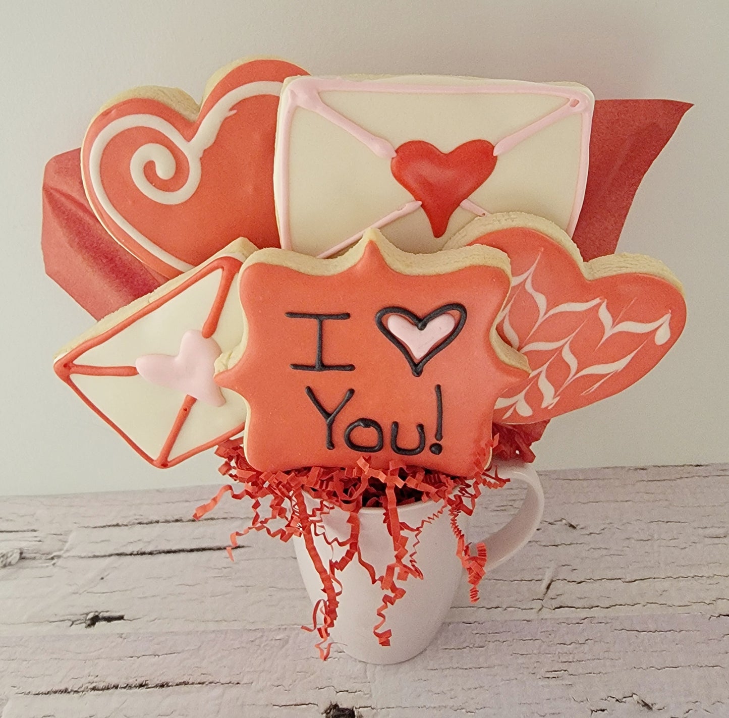 Love Letter - Cookie Bouquet