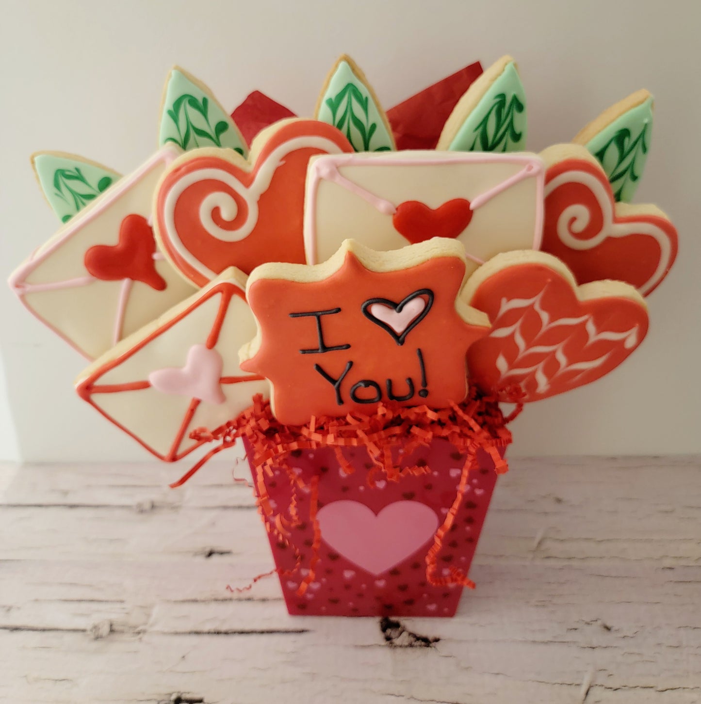 Love Letter - Cookie Bouquet