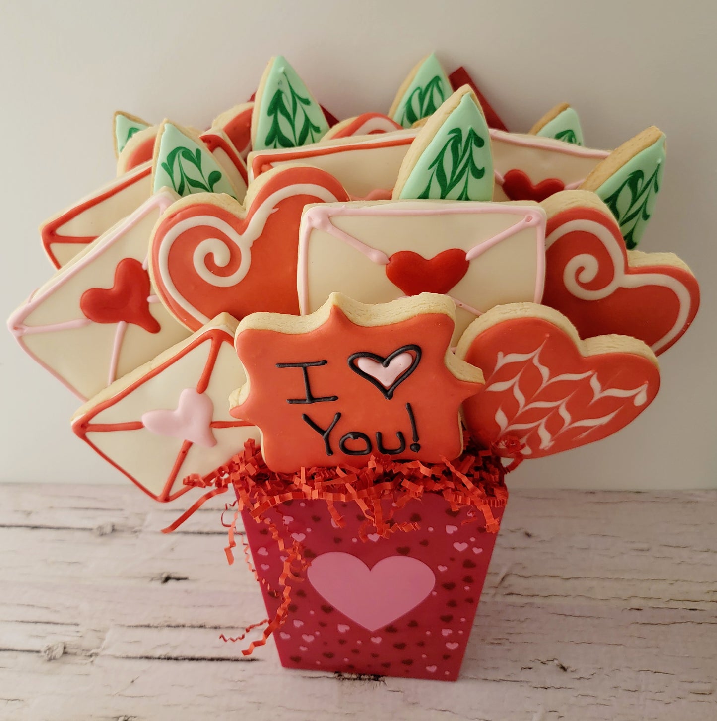 Love Letter - Cookie Bouquet