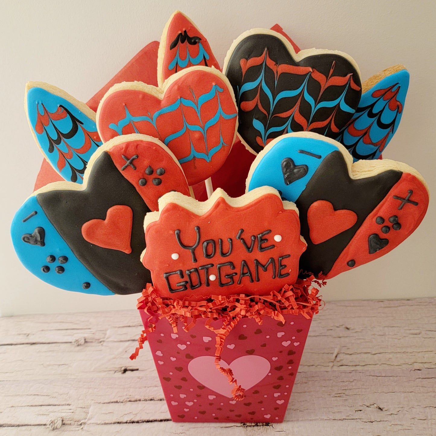 Extravagant Cookies | You've Got Game Cookie Bouquet | Unique Cookie Gifts | Cookies Shop in Canada | Winnipeg Cookie Delivery | Custom Cookie Arrangements | Delicious Cookie Assortments | Gourmet Cookies Online | Canadian Cookie Bakery | Specialty Cookie Bouquets | Handcrafted Cookie Creations | Local Winnipeg Cookie Store