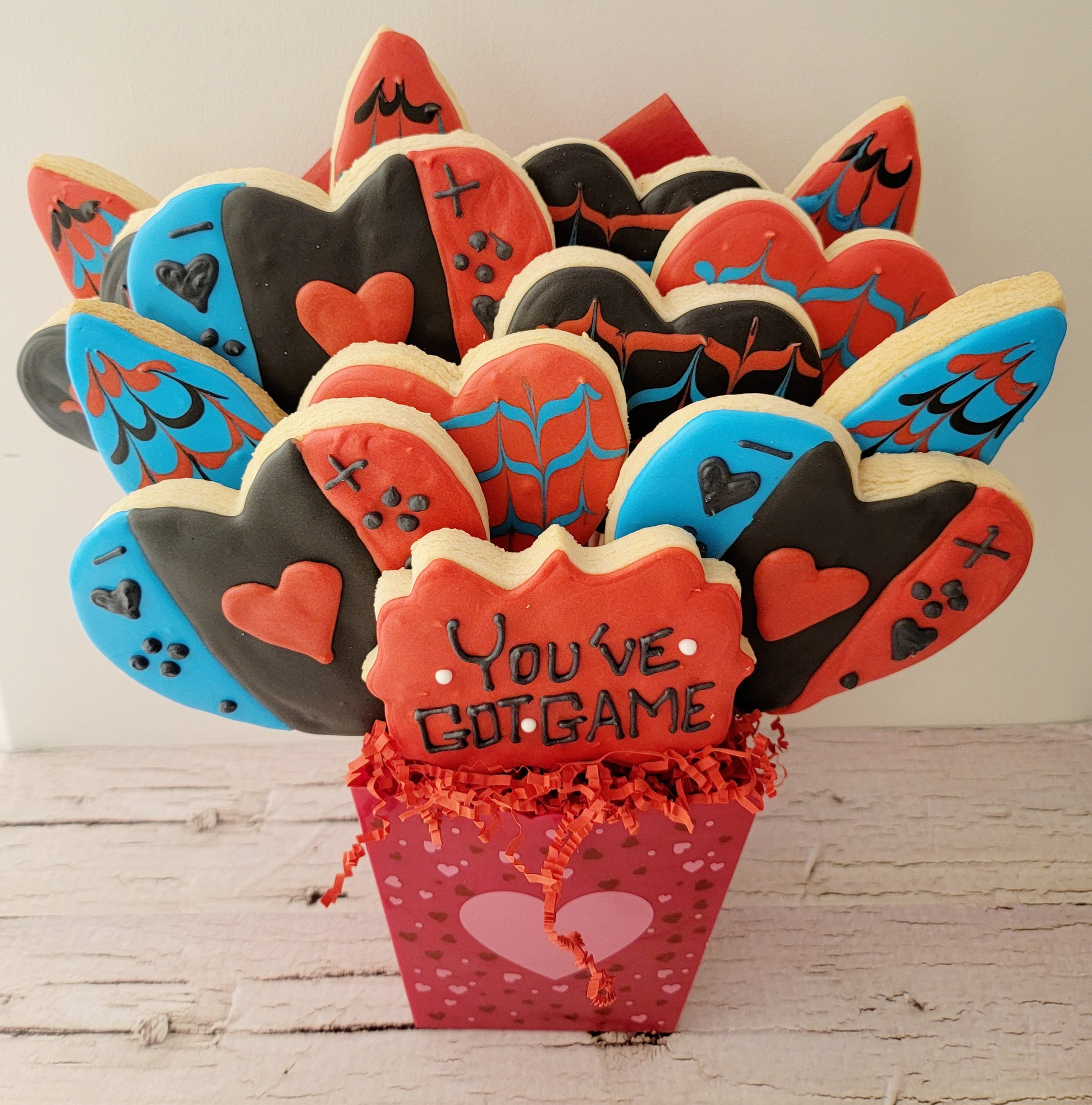 Extravagant Cookies | You've Got Game Cookie Bouquet | Unique Cookie Gifts | Cookies Shop in Canada | Winnipeg Cookie Delivery | Custom Cookie Arrangements | Delicious Cookie Assortments | Gourmet Cookies Online | Canadian Cookie Bakery | Specialty Cookie Bouquets | Handcrafted Cookie Creations | Local Winnipeg Cookie Store