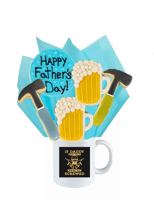 Mr Fix it Bouquet | Cookie Bouquet online | Cookie shop in Winnipeg | Cookie store Canada | Best cookies online