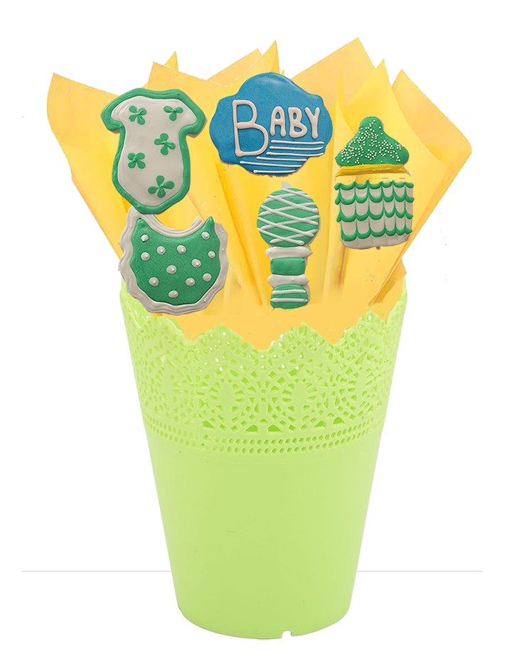 Happy Baby- Cookie Bouquet | Cookie store in Winnipeg | Cookie store in Canada | Cookies online |  Cookies in Canada