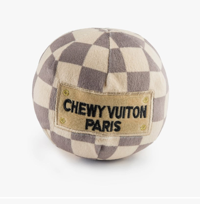 Checker Chewy Vuiton Ball