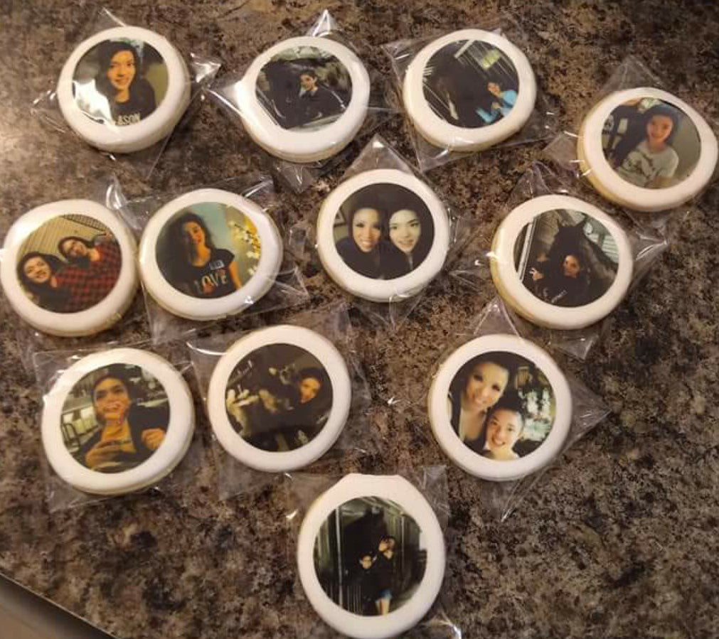 Custom Photo Cookie