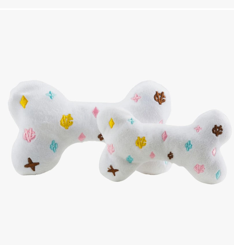 White Chewy Vuiton Bones