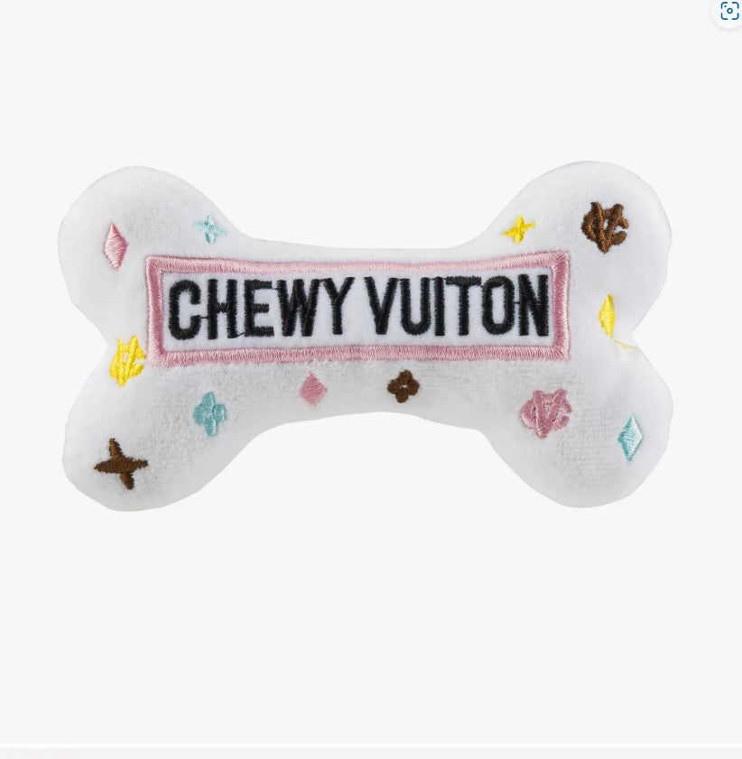 White Chewy Vuiton Bones