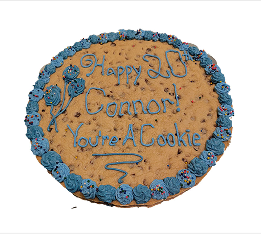 Custom 12 inch Cookie Cake - All Occasions – Extravagant Cookies