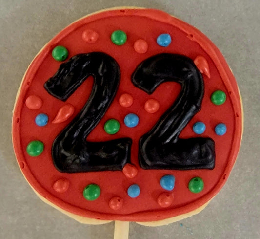 Number cookies | Birthday cookies | Year celebration cookies | Cookies shop in Canada | Cookies shop in Winnipeg | Online cookie shop