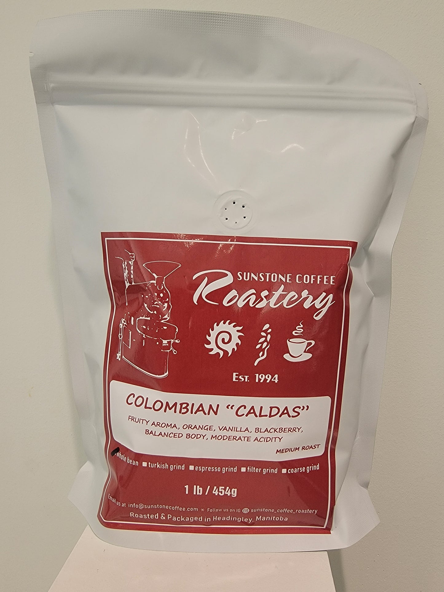 Sunstone 1lb Coffee Colombian "Caldas"