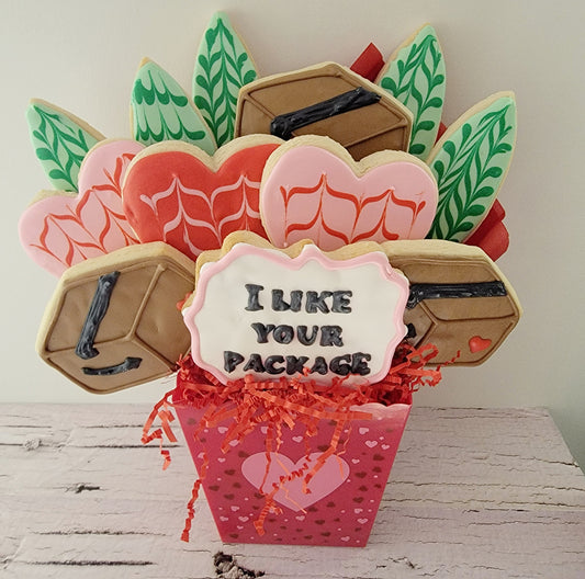I Like Your Package - Cookie Bouquet
