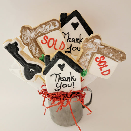 Realtor Thank You Cookie Bouquet