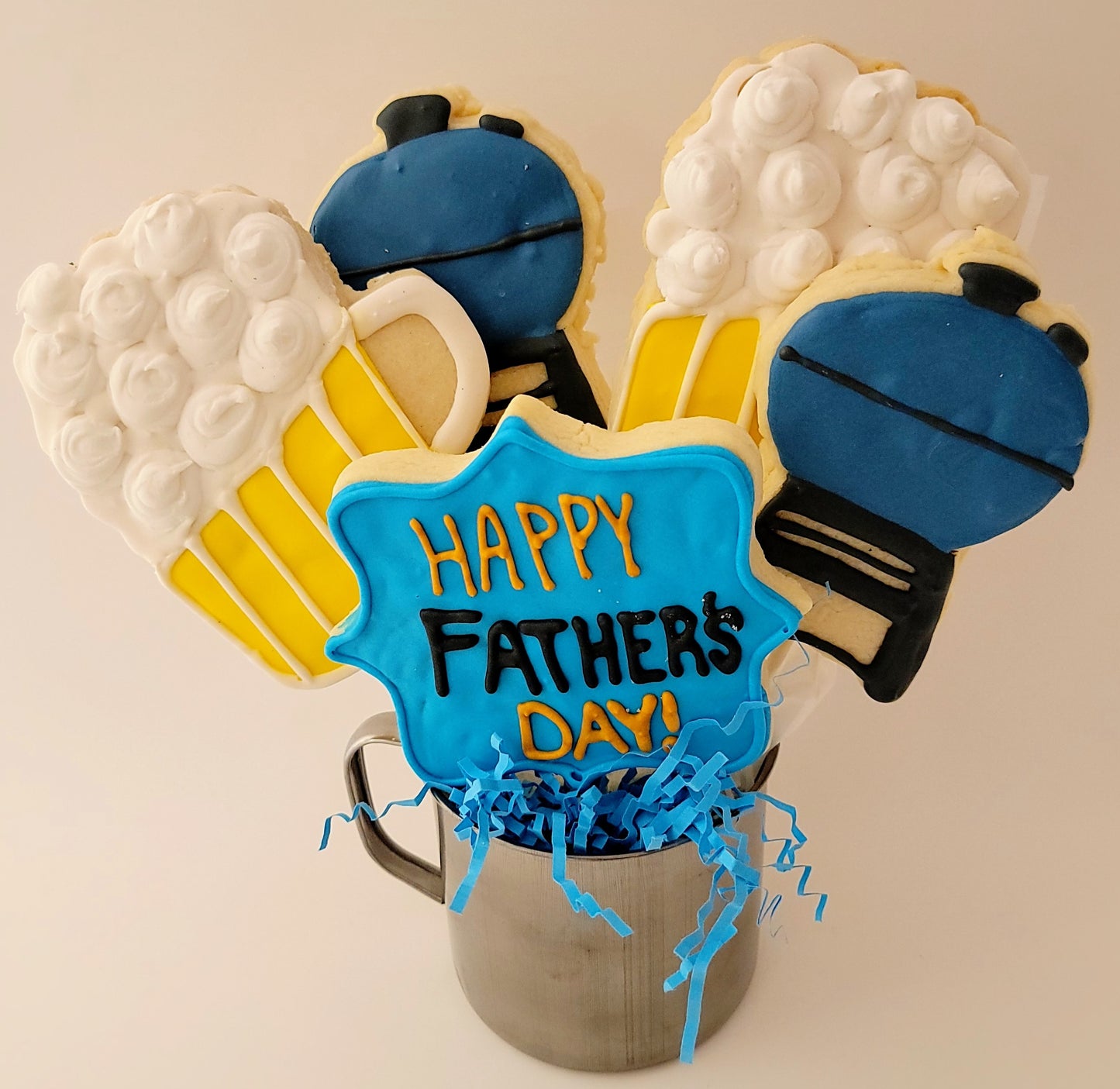 BBQ & Beers Father's Day Cookie Bouquet