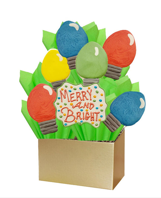 Merry and Bright Bouquet ! Xmas cookies Winnipeg | Xmas cookies Canada | Cookie Bouquet in Canada | Cookie Bouquet in Winnipeg | Customized cookies online Canada | Cookies in Winnipeg | Cookies in Canada | Customized cookies in Canada | Customized cookies in Winnipeg | Cookie shop in Canada | Cookie shop in Winnipeg | Cookie bouquets in Canada