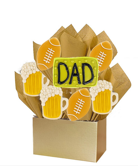 Sports DAD 7 Cookie Collection | Cookie Bouquet store in Canada | Online cookie Bouquet in Winnipeg | Cookie store in Canada