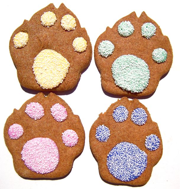 Spring Paws with Nonpareils- Dog Treat