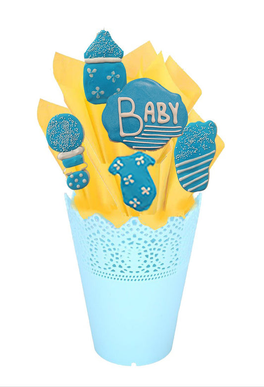 Bouncing Baby Boy - Cookie Bouquet